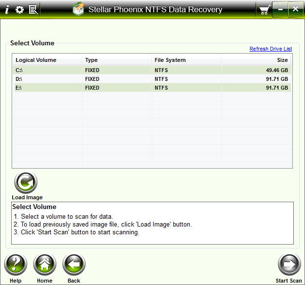 Stellar Phoenix NTFS Data Recovery - Screenshot #3