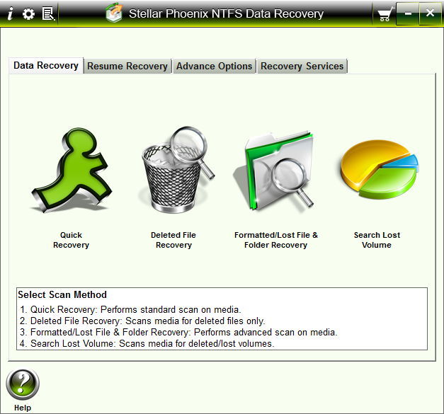 Stellar Phoenix NTFS Data Recovery - Screenshot #2
