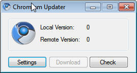 Chromium Updater - Screenshot #2