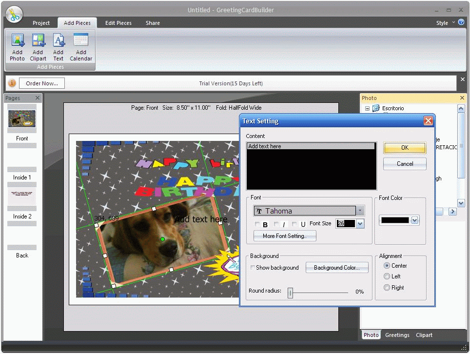 Greeting Card Builder - Screenshot #13