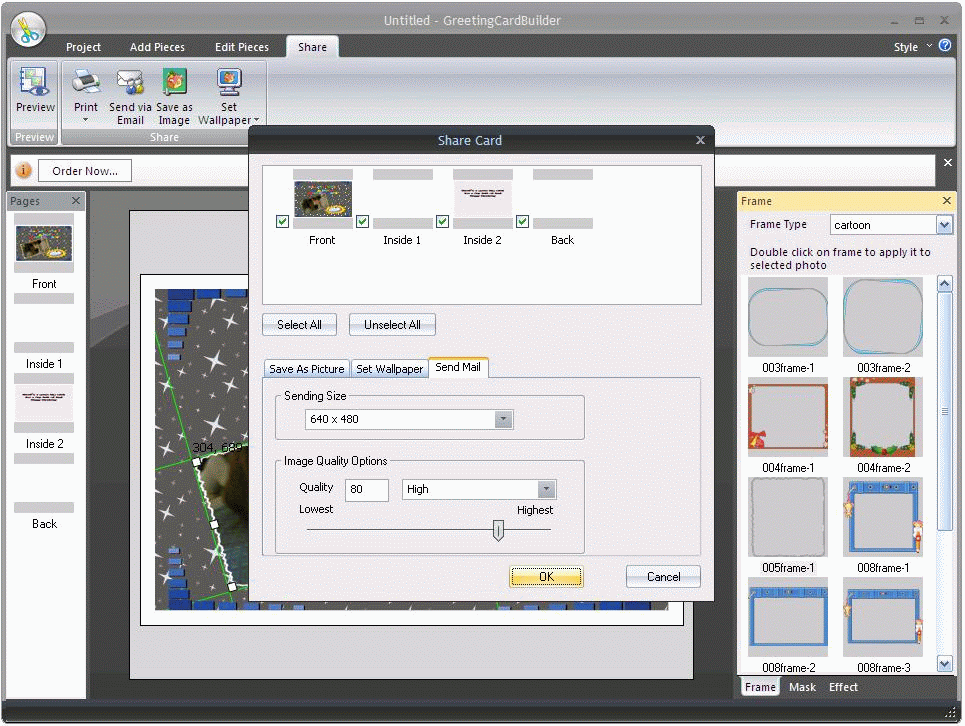 Greeting Card Builder - Screenshot #12