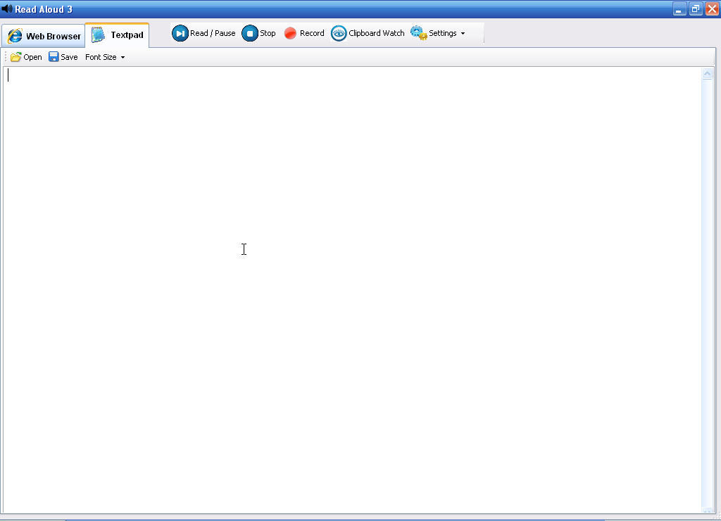 Read Aloud - Screenshot #1