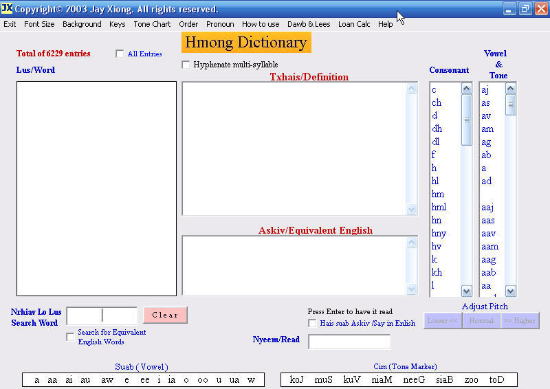 Hmong Dictionary latest version Get best Windows software