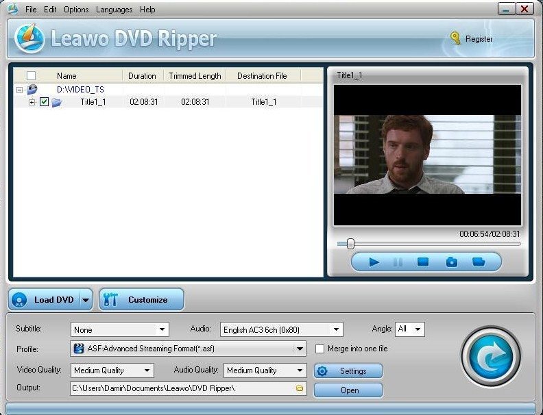 Leawo DVD Ripper download for free SoftDeluxe