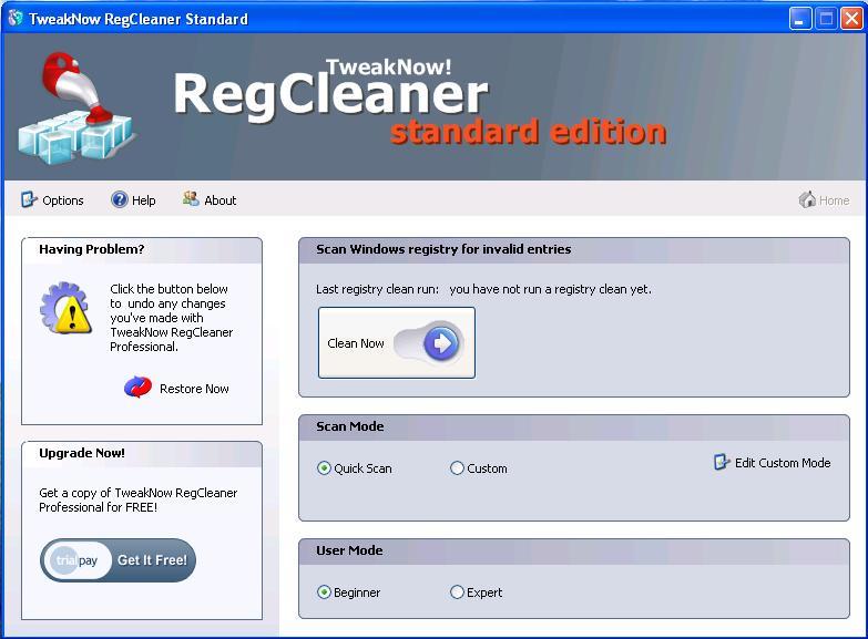 TweakNow RegCleaner Standard - Screenshot #4