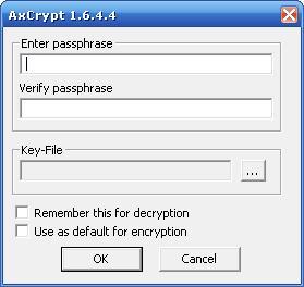 AxCrypt - Screenshot #7