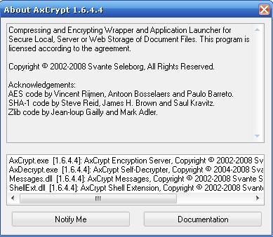 AxCrypt - Screenshot #6