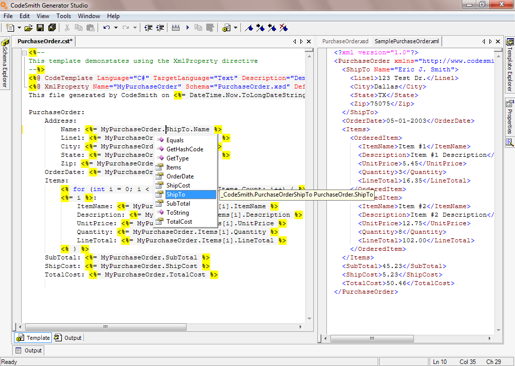 CodeSmith download for free - SoftDeluxe