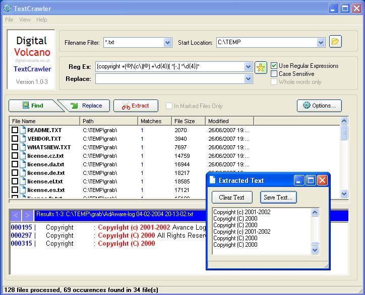 TextCrawler - Screenshot #7