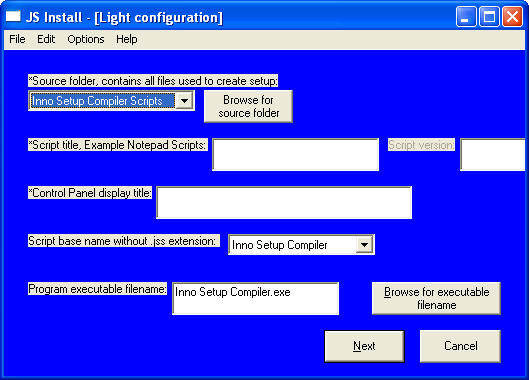 JS Install - Screenshot #1