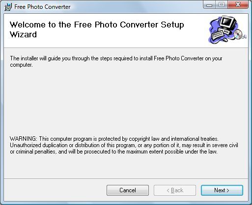 Free Photo Converter - Screenshot #3