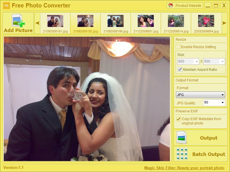 Free Photo Converter - Screenshot #2
