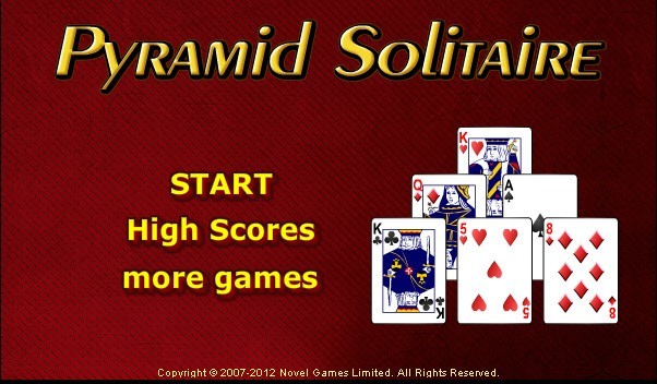 Pyramid Solitaire - Screenshot #1