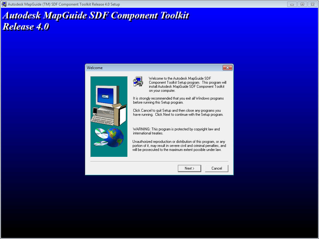Autodesk MapGuide SDF Component Toolkit - Screenshot #1