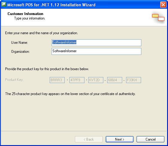 Microsoft POS for .NET - Screenshot #2