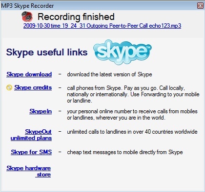 Mp3 skype recorder как пользоваться