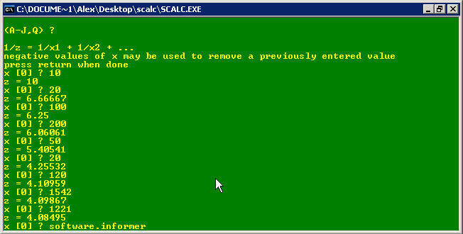 SCalc - Screenshot #1