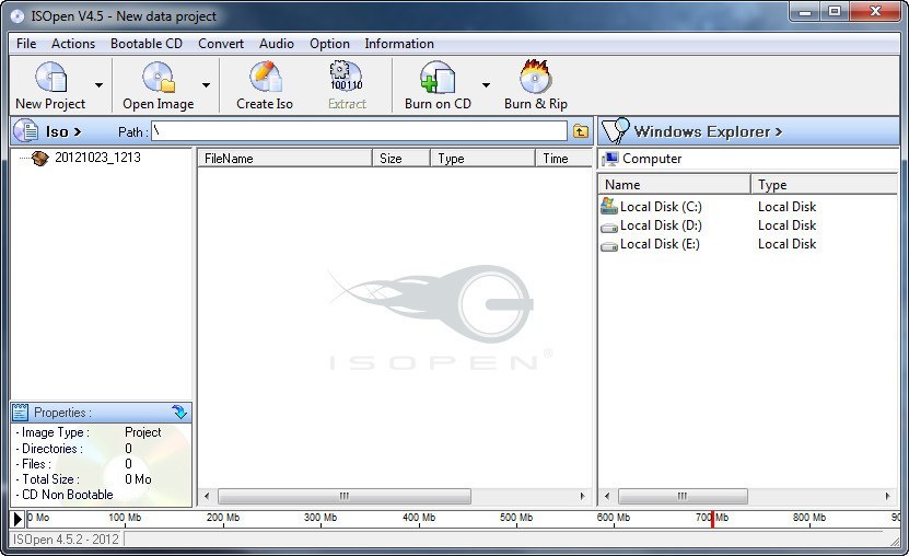 ISOpen - Screenshot #4