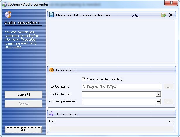 ISOpen - Screenshot #1