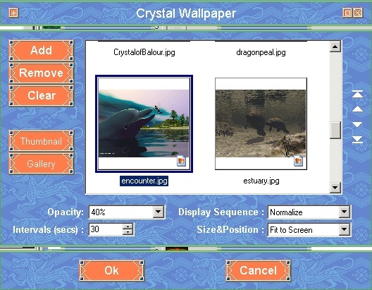 Crystal Wallpaper - Screenshot #2
