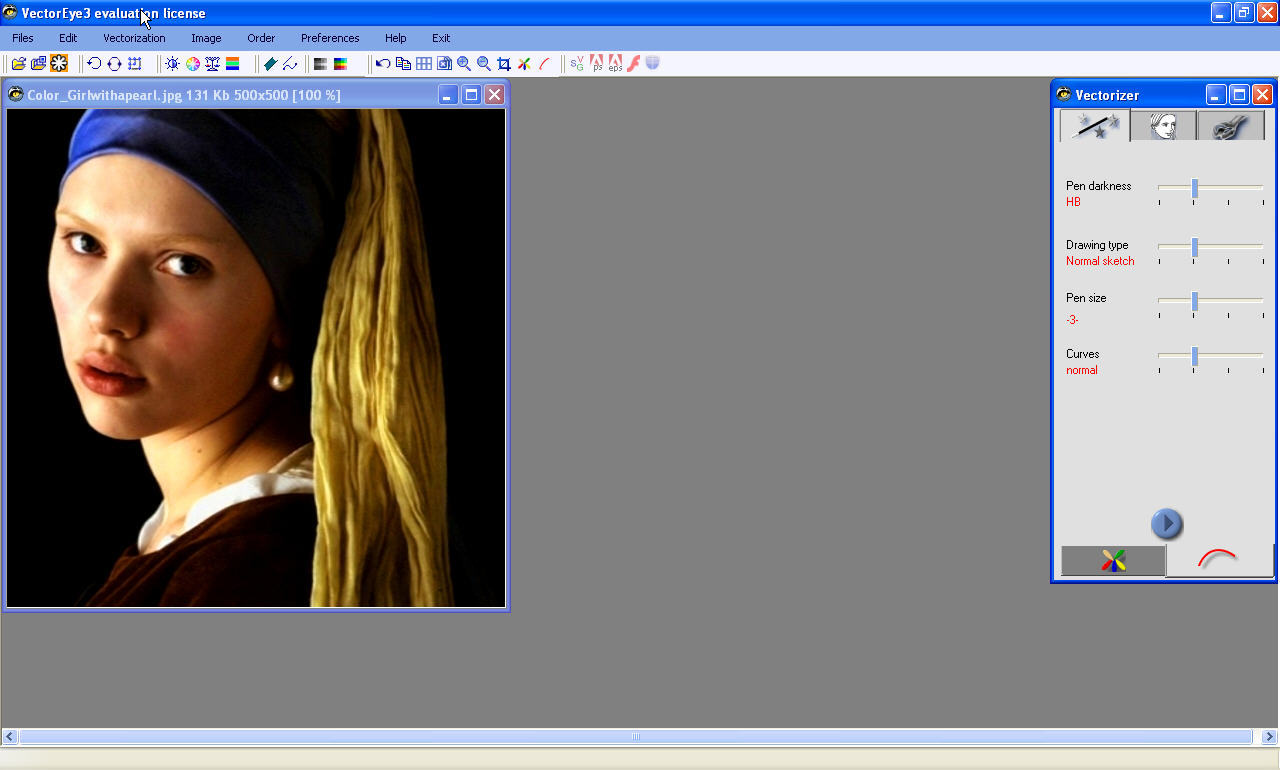 VectorEye3 - Screenshot #1