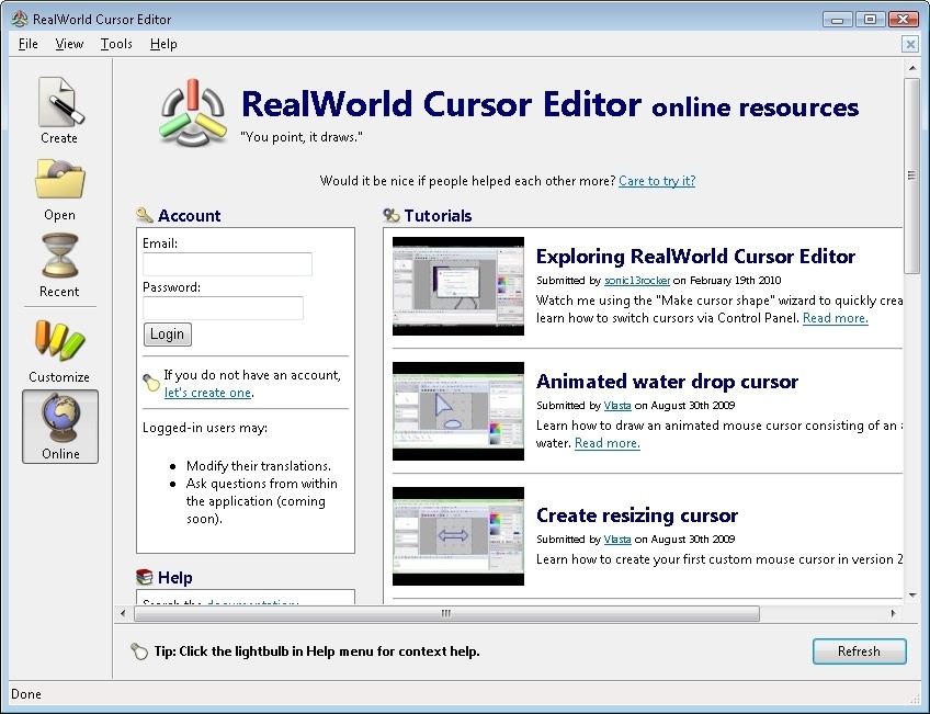 RealWorld Cursor Editor Latest Version - Get Best Windows Software