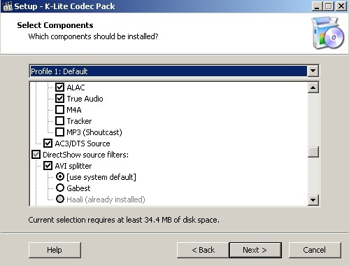 K-Lite Codec Pack - Screenshot #29