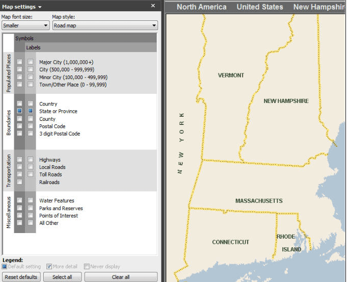 Microsoft MapPoint North America 2010 - Screenshot #1