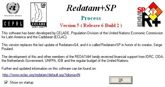 Redatam+SP - Screenshot #2