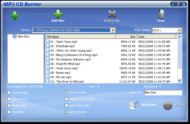 McFunSoft Audio Studio - Screenshot #3