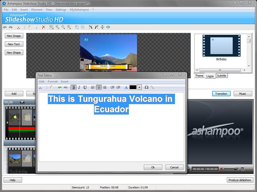 Ashampoo Slideshow Studio HD - Screenshot #15