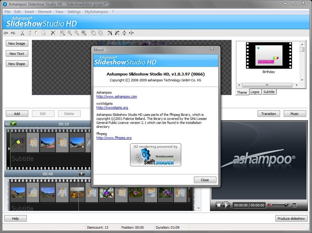 Ashampoo Slideshow Studio HD - Screenshot #14