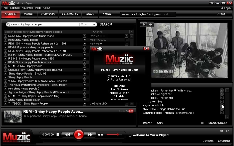 Muziic Player - Screenshot #1