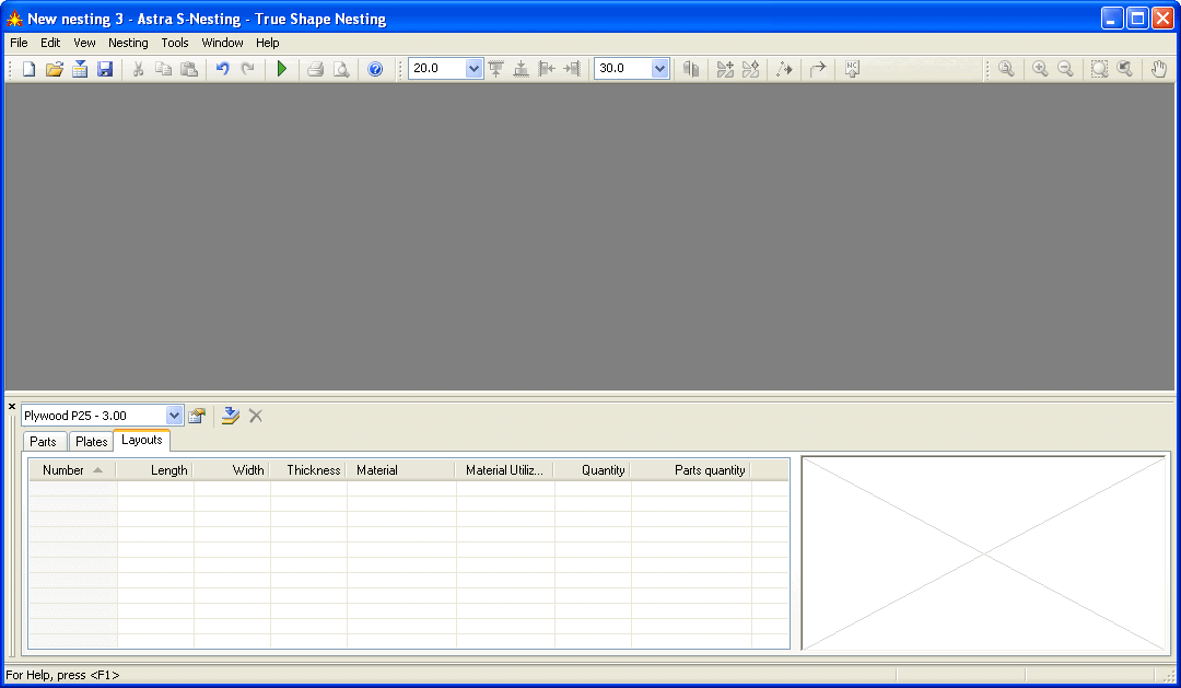 Astra S-Nesting - Screenshot #1