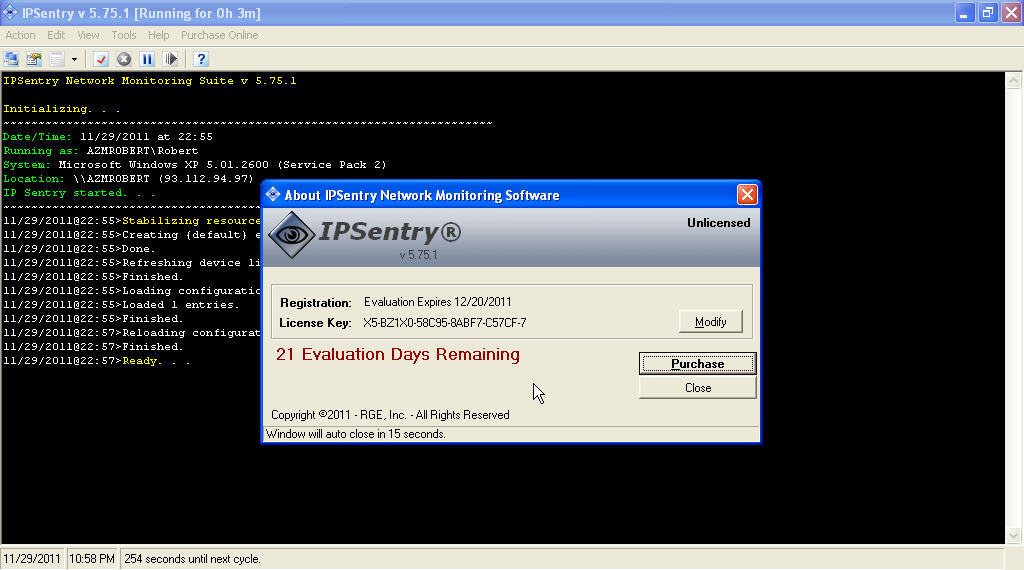 IPSentry Network Monitoring Suite - Screenshot #3