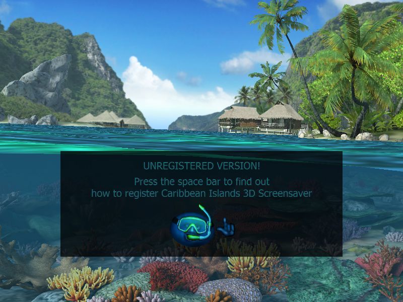 Caribbean Islands 3D Screensaver and Animated Wallpaper - Screenshot #2