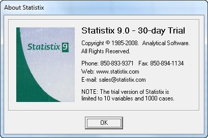 Statistix - Screenshot #5