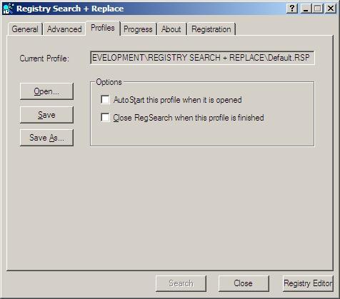 Registry Search + Replace - Screenshot #3