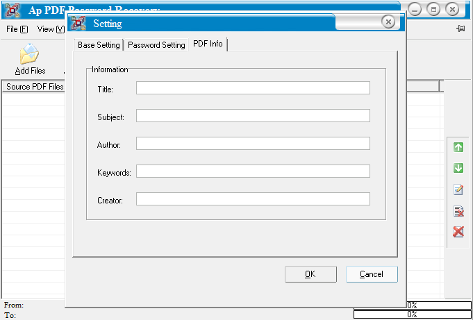 AP PDF Password Recovery - Screenshot #3