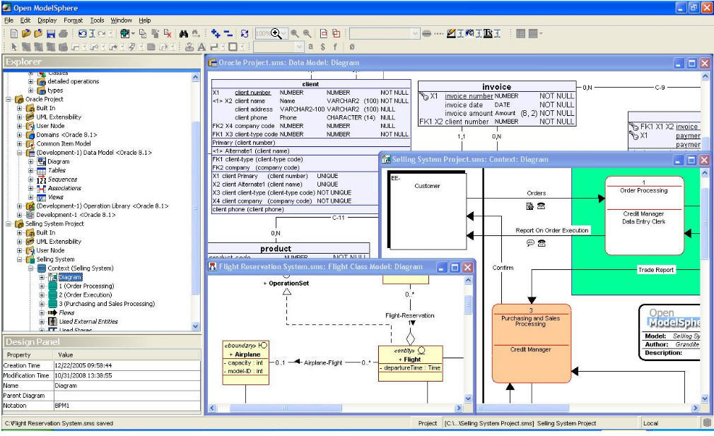 Open ModelSphere download for free - SoftDeluxe