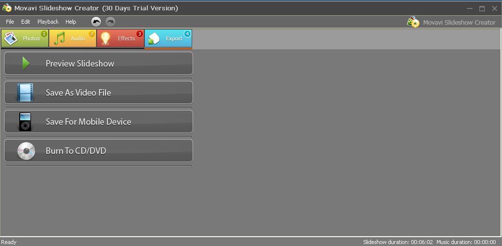 Movavi Slideshow Creator - Screenshot #6