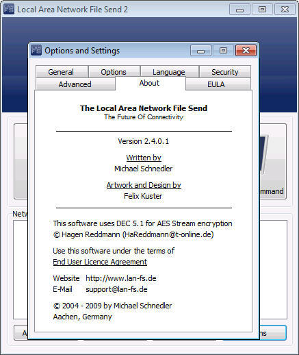 Local Area Network File Send latest version - Get best Windows software