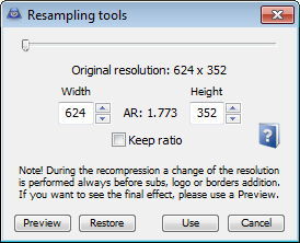 AVI ReComp - Screenshot #4