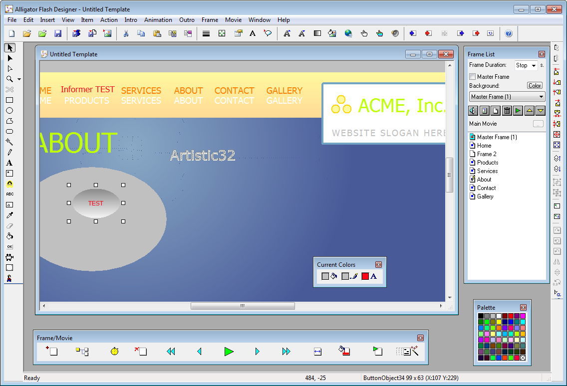 Alligator Flash Designer - Screenshot #9