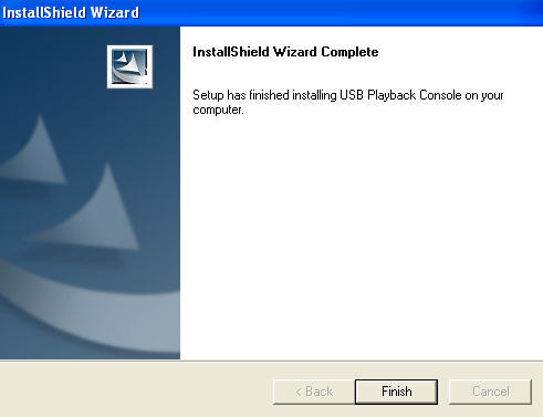 USB Playback Console - Screenshot #2