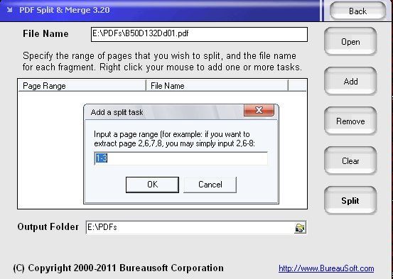 PDF Split & Merge - Screenshot #3