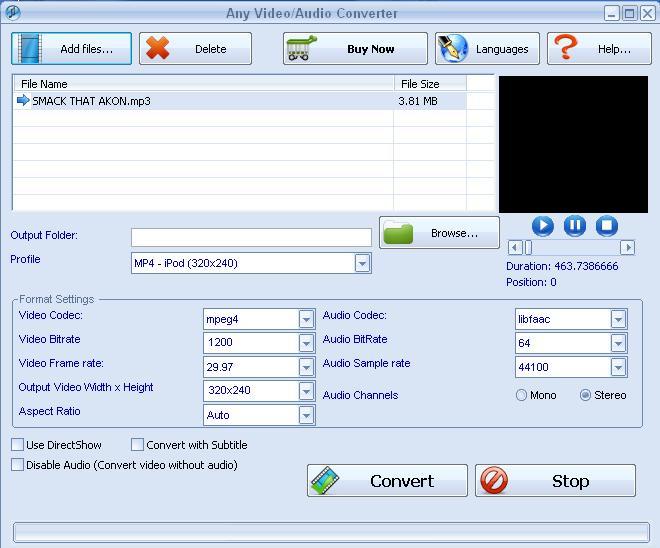 Any Video-Audio Converter - Screenshot #8