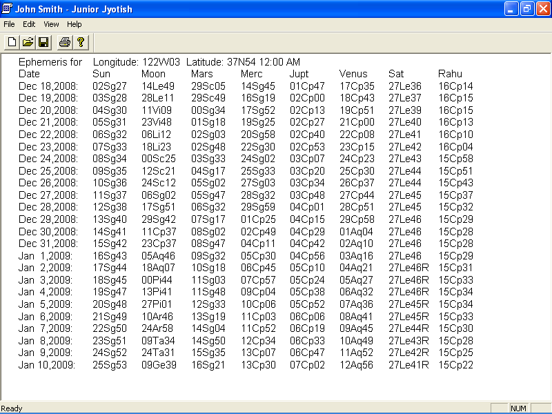 Junior Jyotish - Screenshot #2