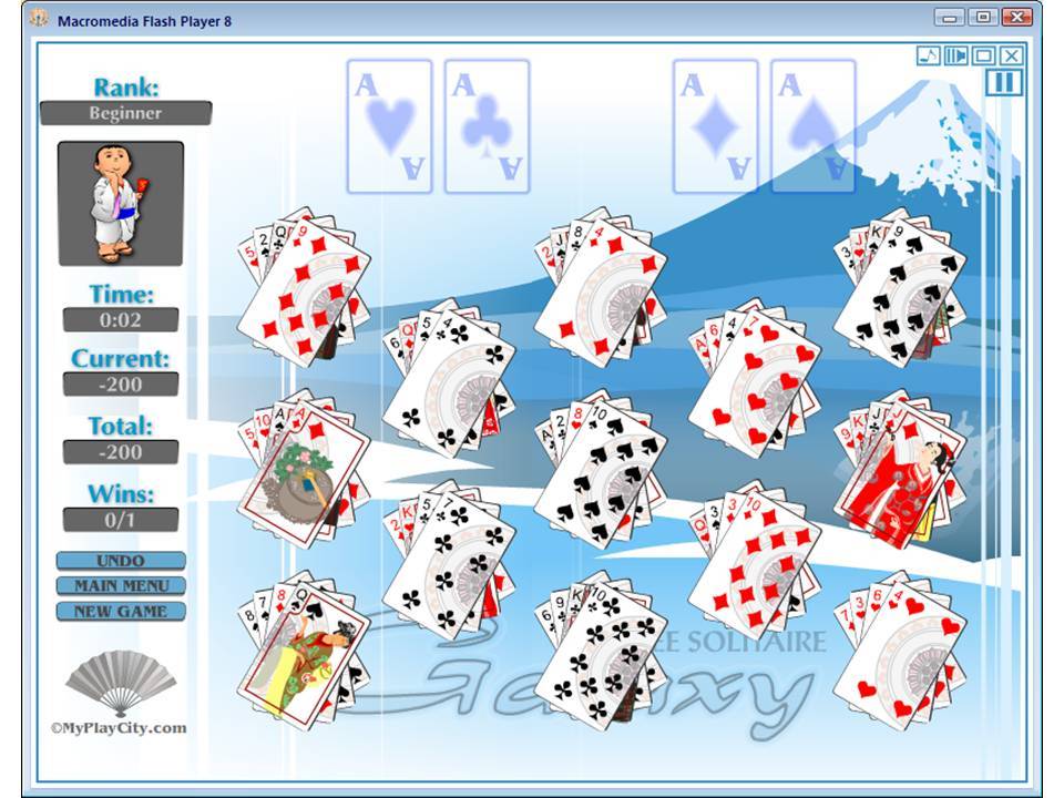 Free Solitaire Galaxy - Screenshot #1