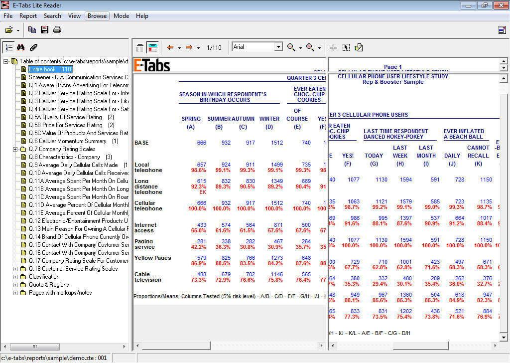 E-Tabs Lite Reader - Screenshot #1